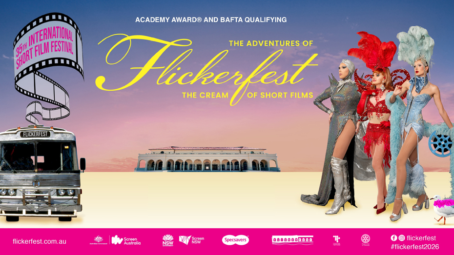 10 & 11 July 2026: FLICKERFEST Film Festival Merimbula